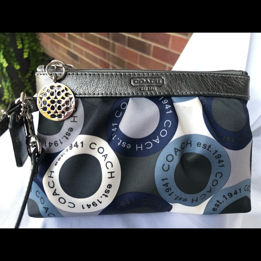 Coach mini wristlet